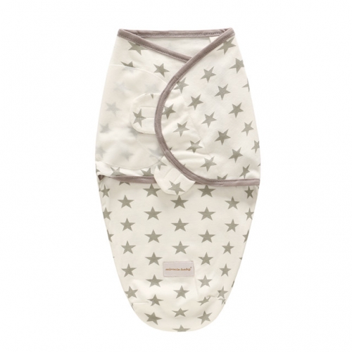 Miracle Baby Manta envoltura para bebés, bolsa de dormir de algodón suave para bebés recién nacidos (por3-6 meses,0-3 meses)